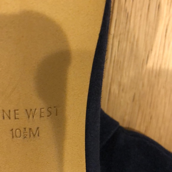 Nine West Blue Suede Boots - Picture 7 of 8